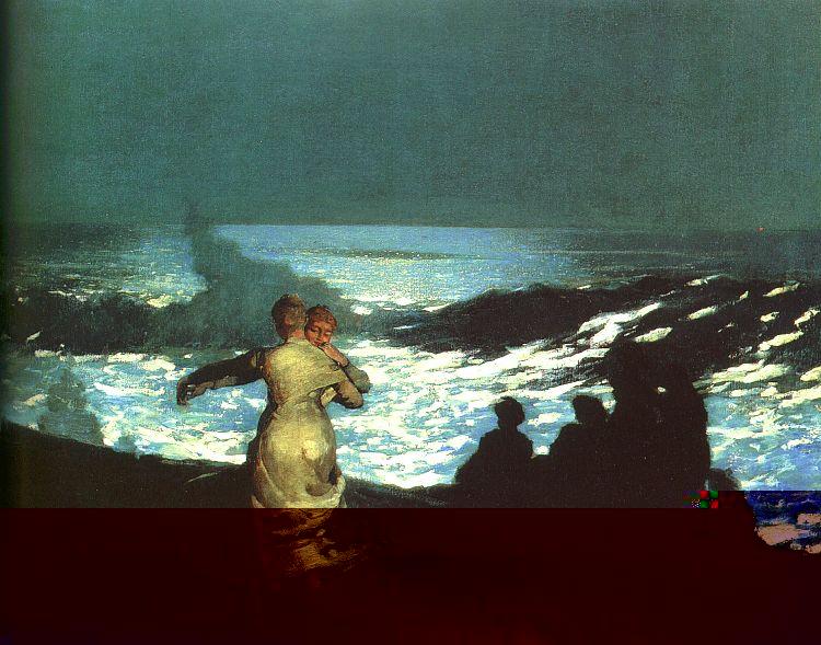 Winslow Homer Summer Night Germany oil painting art